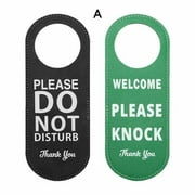 Do Not Disturb Please Knock Signs Door Knobs Meeting Room Door Hanger Tags Label Caution Bulletin Board For Hotel